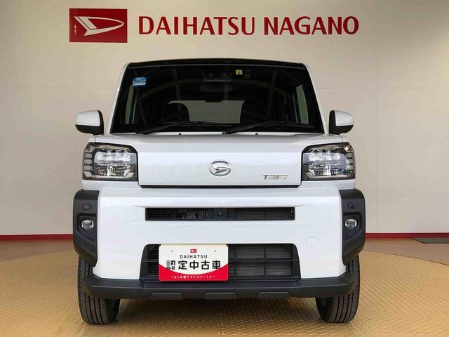 タフトＧ２ＷＤ　スカイルーフ　　プッシュスタート　スマートキー　オートライト　オートエアコン　電動パーキングブレーキ　衝突被害軽減システム　横滑り防止機能　アイドリングストップ　ＡＢＳ（長野県）の中古車