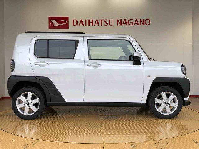 タフトＧ２ＷＤ　スカイルーフ　　プッシュスタート　スマートキー　オートライト　オートエアコン　電動パーキングブレーキ　衝突被害軽減システム　横滑り防止機能　アイドリングストップ　ＡＢＳ（長野県）の中古車