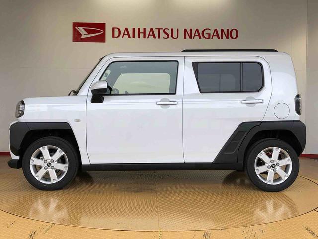 タフトＧ２ＷＤ　スカイルーフ　　プッシュスタート　スマートキー　オートライト　オートエアコン　電動パーキングブレーキ　衝突被害軽減システム　横滑り防止機能　アイドリングストップ　ＡＢＳ（長野県）の中古車