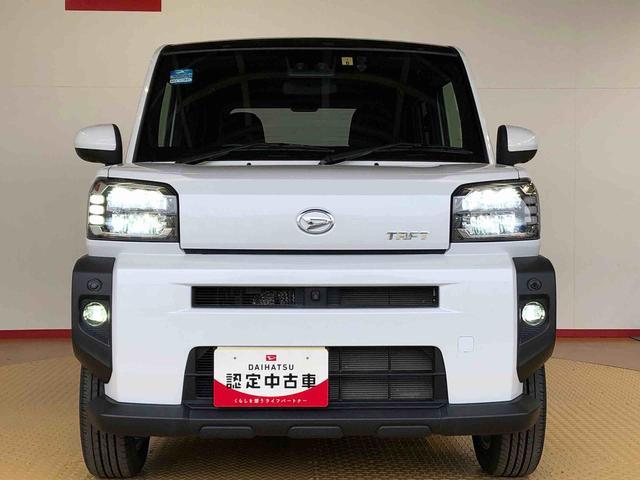 タフトＧ２ＷＤ　スカイルーフ　　プッシュスタート　スマートキー　オートライト　オートエアコン　電動パーキングブレーキ　衝突被害軽減システム　横滑り防止機能　アイドリングストップ　ＡＢＳ（長野県）の中古車