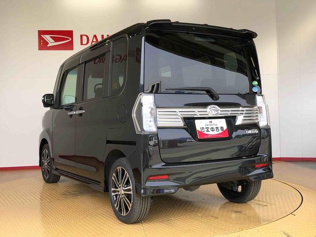 タントカスタムＲＳ　トップエディションＳＡIII４ＷＤ　ターボ　両側電動スライドドア　アイドリングストップ　プッシュスタート　スマートキー　衝突被害軽減システム　横滑り防止機能　オートライト　オートエアコン　電動格納ドアミラー　ＡＢＳ（長野県）の中古車