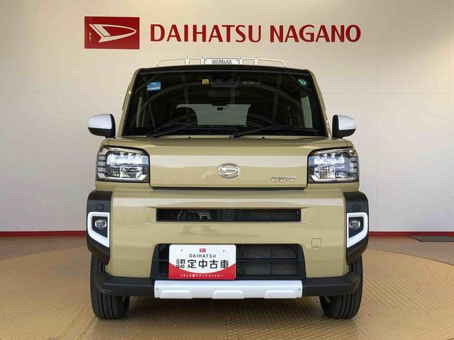 タフトＧターボ４ＷＤ　ターボ　スカイルーフ　　プッシュスタート　スマートキー　オートライト　オートエアコン　電動パーキングブレーキ　衝突被害軽減システム　横滑り防止機能　アイドリングストップ　シートヒーター　ＡＢＳ（長野県）の中古車