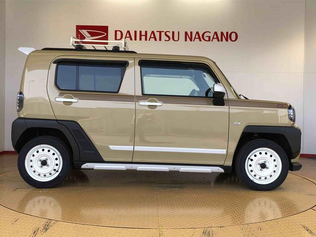 タフトＧターボ４ＷＤ　ターボ　スカイルーフ　　プッシュスタート　スマートキー　オートライト　オートエアコン　電動パーキングブレーキ　衝突被害軽減システム　横滑り防止機能　アイドリングストップ　シートヒーター　ＡＢＳ（長野県）の中古車