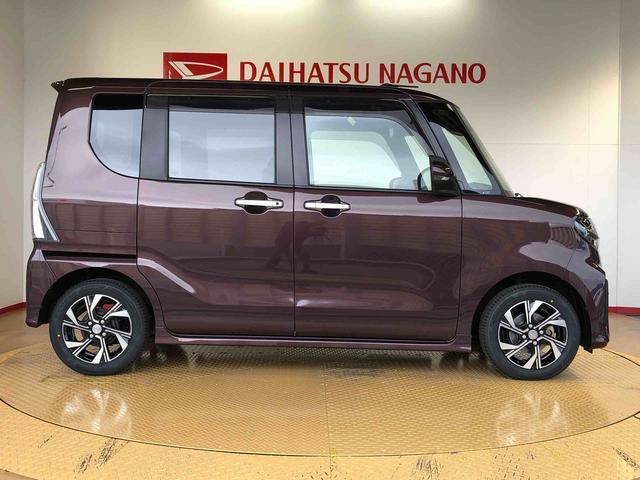 タントカスタムＸ２ＷＤ　両側電動スライドドア　アイドリングストップ　プッシュスタート　スマートキー　衝突被害軽減システム　横滑り防止機能　オートライト　オートエアコン　ＡＢＳ（長野県）の中古車