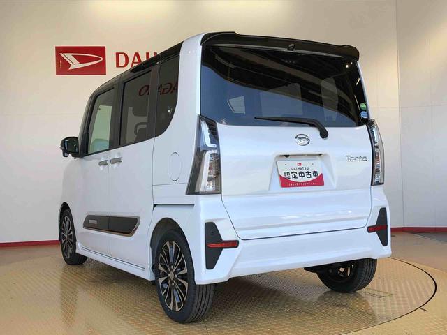 タントカスタムＲＳ２ＷＤ　ターボ　シートヒーター　両側電動スライドドア　アイドリングストップ　プッシュスタート　スマートキー　衝突被害軽減システム　横滑り防止機能　オートライト　オートエアコン　ＡＢＳ（長野県）の中古車