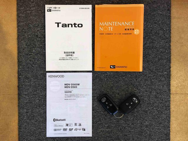 タントカスタムＲＳ２ＷＤ　ターボ　シートヒーター　両側電動スライドドア　アイドリングストップ　プッシュスタート　スマートキー　衝突被害軽減システム　横滑り防止機能　オートライト　オートエアコン　ＡＢＳ（長野県）の中古車