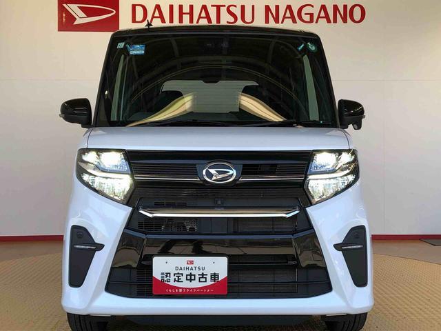 タントカスタムＲＳ２ＷＤ　ターボ　シートヒーター　両側電動スライドドア　アイドリングストップ　プッシュスタート　スマートキー　衝突被害軽減システム　横滑り防止機能　オートライト　オートエアコン　ＡＢＳ（長野県）の中古車