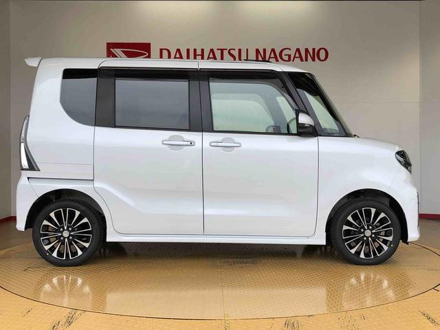 タントカスタムＲＳ４ＷＤ　ターボ　シートヒーター　両側電動スライドドア　アイドリングストップ　プッシュスタート　スマートキー　衝突被害軽減システム　横滑り防止機能　オートライト　オートエアコン　ＡＢＳ（長野県）の中古車