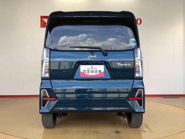 タントカスタムＲＳ２ＷＤ　ターボ　シートヒーター　両側電動スライドドア　アイドリングストップ　プッシュスタート　スマートキー　衝突被害軽減システム　横滑り防止機能　オートライト　オートエアコン　ＡＢＳ（長野県）の中古車