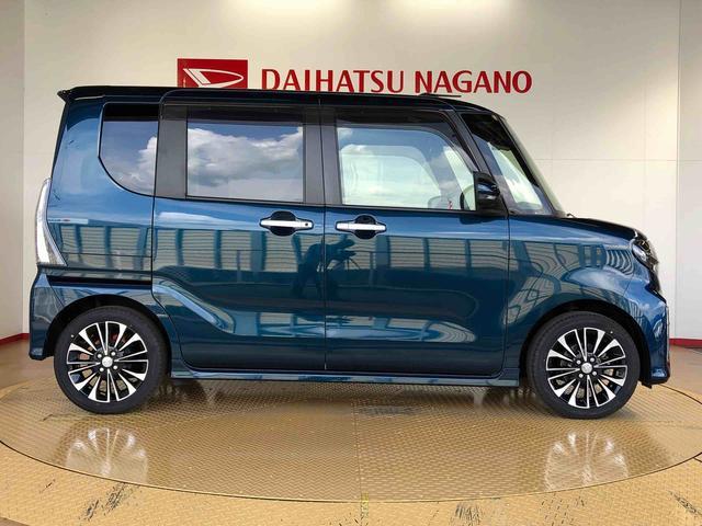 タントカスタムＲＳ２ＷＤ　ターボ　シートヒーター　両側電動スライドドア　アイドリングストップ　プッシュスタート　スマートキー　衝突被害軽減システム　横滑り防止機能　オートライト　オートエアコン　ＡＢＳ（長野県）の中古車
