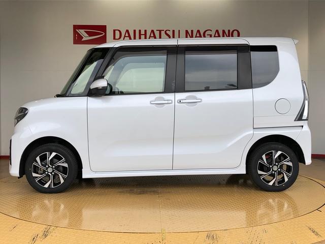 タントウェルカムシートリフト　カスタムＲＳ４ＷＤ　ターボ　シートヒーター　両側電動スライドドア　アイドリングストップ　プッシュスタート　スマートキー　衝突被害軽減システム　横滑り防止機能　オートライト　オートエアコン　ＡＢＳ（長野県）の中古車