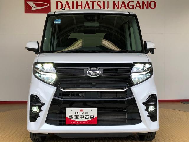 タントウェルカムシートリフト　カスタムＲＳ４ＷＤ　ターボ　シートヒーター　両側電動スライドドア　アイドリングストップ　プッシュスタート　スマートキー　衝突被害軽減システム　横滑り防止機能　オートライト　オートエアコン　ＡＢＳ（長野県）の中古車