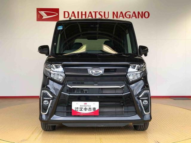 タントカスタムＲＳセレクション４ＷＤ　ターボ　シートヒーター　両側電動スライドドア　アイドリングストップ　プッシュスタート　スマートキー　衝突被害軽減システム　横滑り防止機能　オートライト　オートエアコン　ＡＢＳ（長野県）の中古車