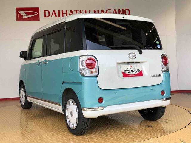 ムーヴキャンバスＸメイクアップリミテッド　ＳＡIII２ＷＤ　両側電動スライドドア　オートライト　衝突被害軽減システム　横滑り防止機能　プッシュスタート　スマートキー　オートエアコン　パワーウインドウ　電動格納ドアミラー　アイドリングストップ　ＡＢＳ（長野県）の中古車