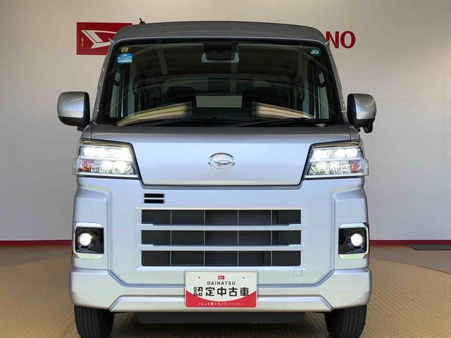 ハイゼットカーゴクルーズ４ＷＤ　プッシュスタートエンジン　キーフリーシステム　エアコン　パワステ　電動格納ドアミラー　パワードアロック　　衝突被害軽減システム　横滑り防止機能　アイドリングストップ　ＡＢＳ（長野県）の中古車