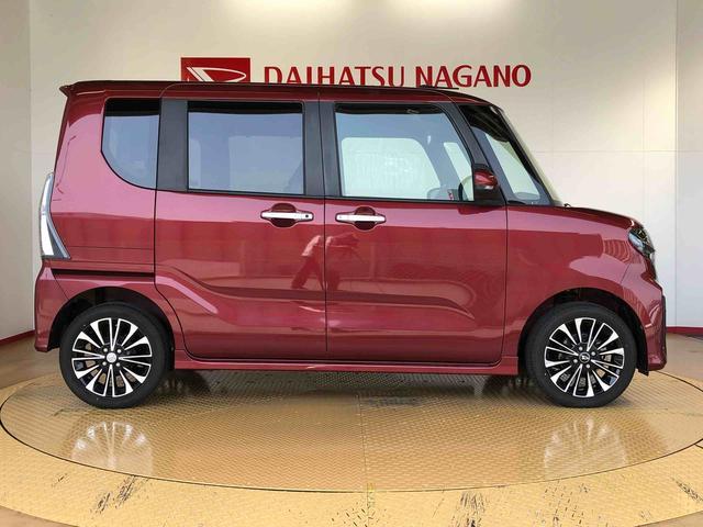 タントカスタムＲＳ４ＷＤ　ターボ　シートヒーター　両側電動スライドドア　アイドリングストップ　プッシュスタート　スマートキー　衝突被害軽減システム　横滑り防止機能　オートライト　オートエアコン　ＡＢＳ（長野県）の中古車