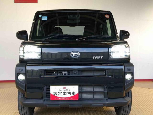 タフトＧターボ４ＷＤ　ターボ　スカイルーフ　　プッシュスタート　スマートキー　オートライト　オートエアコン　電動パーキングブレーキ　衝突被害軽減システム　横滑り防止機能　アイドリングストップ　シートヒーター　ＡＢＳ（長野県）の中古車