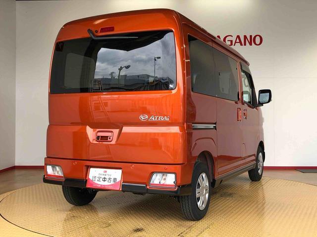 アトレーＲＳ４ＷＤ　ターボ　両側電動スライドドア　アイドリングストップ　プッシュスタート　スマートキー　衝突被害軽減システム　横滑り防止機能　オートエアコン　オートライト　電動格納ドアミラー　ＡＢＳ（長野県）の中古車