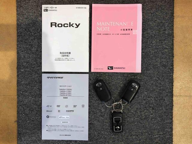 ロッキーＧ２ＷＤ　ターボ　衝突被害軽減システム　横滑り防止機能　シートヒーター　オートライト　オートエアコン　プッシュスタート　スマートキー　アイドリングストップ　電動格納ドアミラー　ＡＢＳ（長野県）の中古車