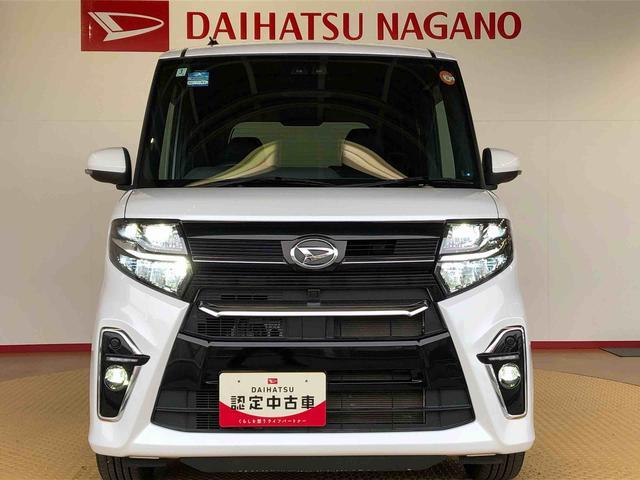 タントカスタムＲＳセレクション２ＷＤ　ターボ　シートヒーター　両側電動スライドドア　アイドリングストップ　プッシュスタート　スマートキー　衝突被害軽減システム　横滑り防止機能　オートライト　オートエアコン　ＡＢＳ（長野県）の中古車