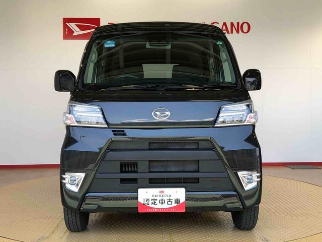 ハイゼットカーゴクルーズターボＳＡIII４ＷＤ　フォグランプ　キーレスエントリー　マニュアルエアコン　パワステ　電動格納ドアミラー　パワードアロック　　オートライト　衝突被害軽減システム　横滑り防止機能　アイドリングストップ　ＡＢＳ（長野県）の中古車