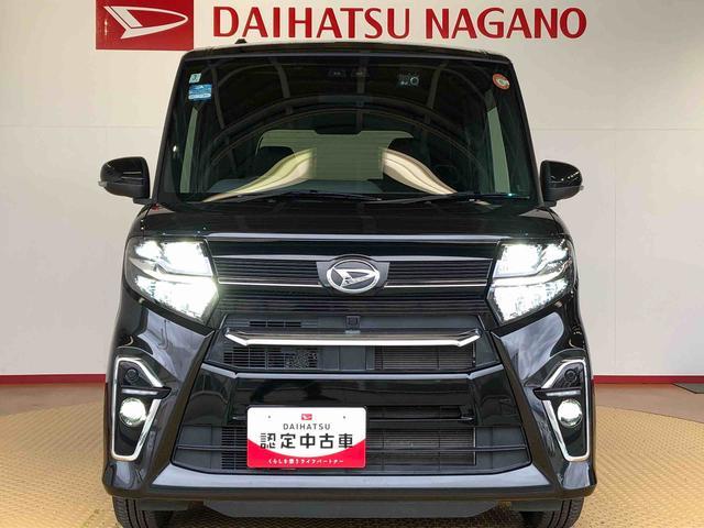 タントカスタムＸセレクション２ＷＤ　シートヒーター　両側電動スライドドア　アイドリングストップ　プッシュスタート　スマートキー　衝突被害軽減システム　横滑り防止機能　オートライト　オートエアコン　ＡＢＳ（長野県）の中古車