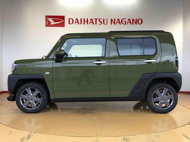 タフトＧターボ２ＷＤ　ターボ　スカイルーフ　　プッシュスタート　スマートキー　オートライト　オートエアコン　電動パーキングブレーキ　衝突被害軽減システム　横滑り防止機能　アイドリングストップ　シートヒーター　ＡＢＳ（長野県）の中古車