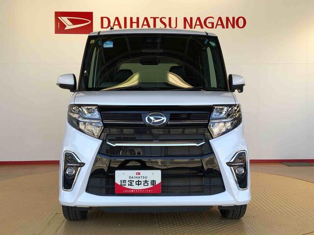 タントカスタムＲＳセレクション４ＷＤ　ターボ　シートヒーター　両側電動スライドドア　アイドリングストップ　プッシュスタート　スマートキー　衝突被害軽減システム　横滑り防止機能　オートライト　オートエアコン　ＡＢＳ（長野県）の中古車