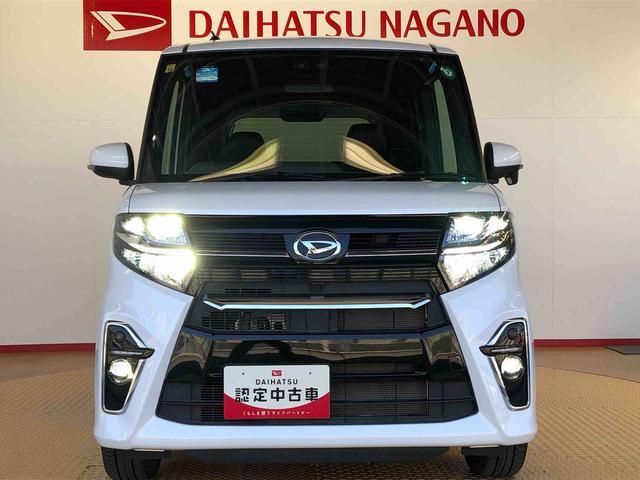 タントカスタムＲＳセレクション４ＷＤ　ターボ　シートヒーター　両側電動スライドドア　アイドリングストップ　プッシュスタート　スマートキー　衝突被害軽減システム　横滑り防止機能　オートライト　オートエアコン　ＡＢＳ（長野県）の中古車