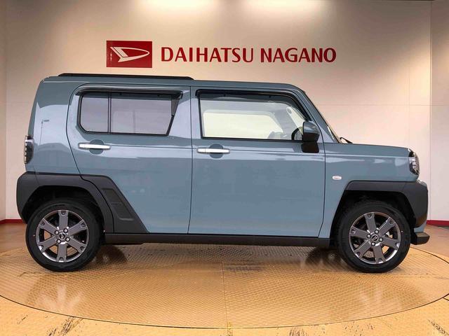 タフトＧターボ４ＷＤ　ターボ　スカイルーフ　　プッシュスタート　スマートキー　オートライト　オートエアコン　電動パーキングブレーキ　衝突被害軽減システム　横滑り防止機能　アイドリングストップ　シートヒーター　ＡＢＳ（長野県）の中古車