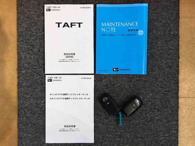 タフトＧターボ４ＷＤ　ターボ　スカイルーフ　　プッシュスタート　スマートキー　オートライト　オートエアコン　電動パーキングブレーキ　衝突被害軽減システム　横滑り防止機能　アイドリングストップ　シートヒーター　ＡＢＳ（長野県）の中古車
