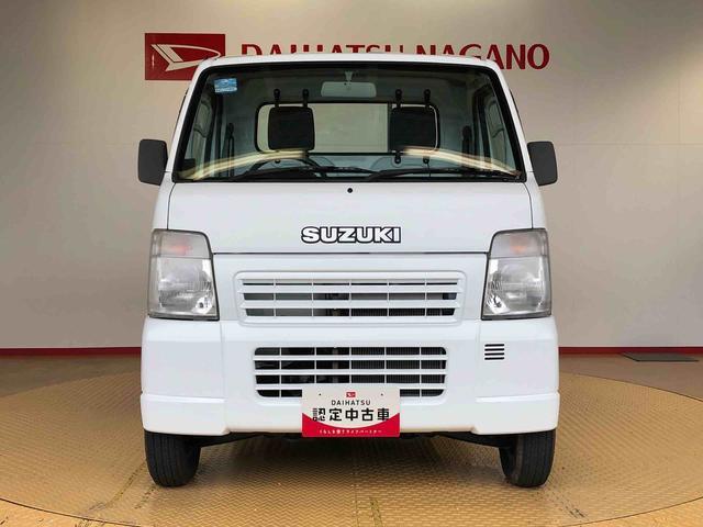 キャリイトラックＫＣ４ＷＤ　ＡＭ／ＦＭラジオ　テールゲートチェーン　手動ドアミラー（長野県）の中古車