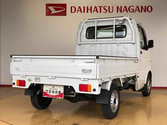 キャリイトラックＫＣ４ＷＤ　ＡＭ／ＦＭラジオ　テールゲートチェーン　手動ドアミラー（長野県）の中古車