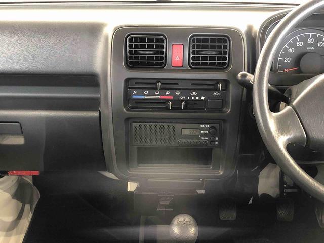キャリイトラックＫＣ４ＷＤ　ＡＭ／ＦＭラジオ　テールゲートチェーン　手動ドアミラー（長野県）の中古車