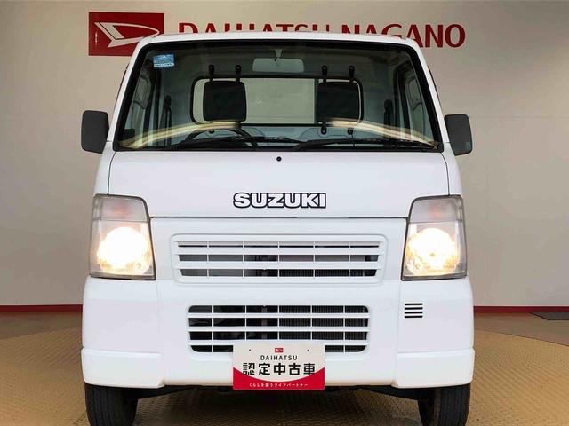 キャリイトラックＫＣ４ＷＤ　ＡＭ／ＦＭラジオ　テールゲートチェーン　手動ドアミラー（長野県）の中古車