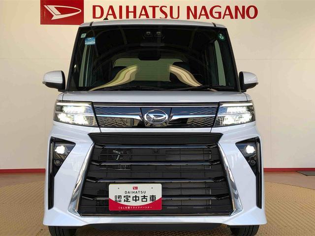 タントカスタムＲＳ２ＷＤ　ターボ　シートヒーター　両側電動スライドドア　アイドリングストップ　プッシュスタート　スマートキー　衝突被害軽減システム　横滑り防止機能　オートライト　オートエアコン　ＡＢＳ（長野県）の中古車