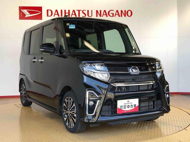 タントカスタムＲＳセレクション２ＷＤ　ターボ　シートヒーター　両側電動スライドドア　アイドリングストップ　プッシュスタート　スマートキー　衝突被害軽減システム　横滑り防止機能　オートライト　オートエアコン　ＡＢＳ（長野県）の中古車