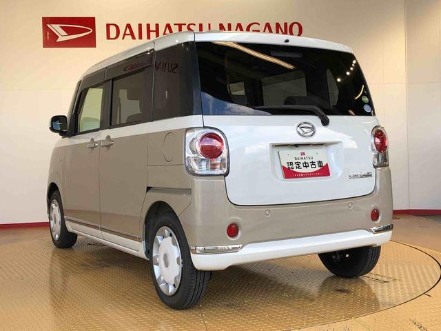 ムーヴキャンバスＧメイクアップリミテッド　ＳＡIII２ＷＤ　両側電動スライドドア　オートライト　衝突被害軽減システム　横滑り防止機能　プッシュスタート　スマートキー　オートエアコン　パワーウインドウ　電動格納ドアミラー　アイドリングストップ　ＡＢＳ（長野県）の中古車
