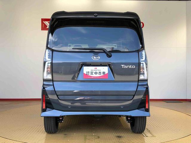タントカスタムＲＳ４ＷＤ　ターボ　シートヒーター　両側電動スライドドア　アイドリングストップ　プッシュスタート　スマートキー　衝突被害軽減システム　横滑り防止機能　オートライト　オートエアコン　ＡＢＳ（長野県）の中古車