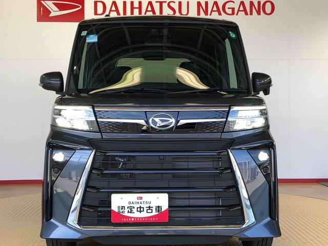 タントカスタムＲＳ４ＷＤ　ターボ　シートヒーター　両側電動スライドドア　アイドリングストップ　プッシュスタート　スマートキー　衝突被害軽減システム　横滑り防止機能　オートライト　オートエアコン　ＡＢＳ（長野県）の中古車
