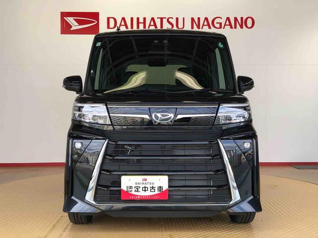 タントカスタムＲＳ２ＷＤ　ターボ　シートヒーター　両側電動スライドドア　アイドリングストップ　プッシュスタート　スマートキー　衝突被害軽減システム　横滑り防止機能　オートライト　オートエアコン　ＡＢＳ（長野県）の中古車