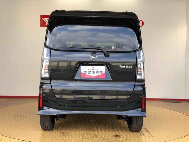 タントカスタムＲＳ２ＷＤ　ターボ　シートヒーター　両側電動スライドドア　アイドリングストップ　プッシュスタート　スマートキー　衝突被害軽減システム　横滑り防止機能　オートライト　オートエアコン　ＡＢＳ（長野県）の中古車