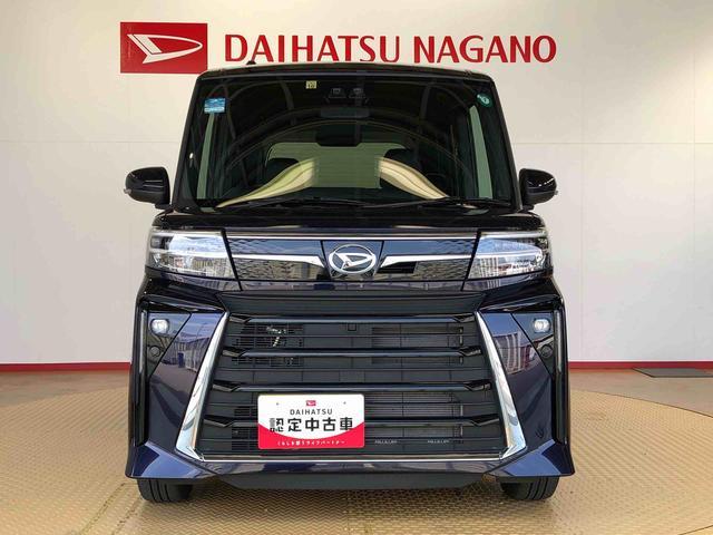 タントカスタムＲＳ２ＷＤ　ターボ　シートヒーター　両側電動スライドドア　アイドリングストップ　プッシュスタート　スマートキー　衝突被害軽減システム　横滑り防止機能　オートライト　オートエアコン　ＡＢＳ（長野県）の中古車