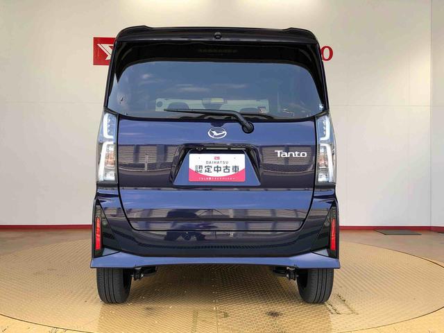 タントカスタムＲＳ２ＷＤ　ターボ　シートヒーター　両側電動スライドドア　アイドリングストップ　プッシュスタート　スマートキー　衝突被害軽減システム　横滑り防止機能　オートライト　オートエアコン　ＡＢＳ（長野県）の中古車