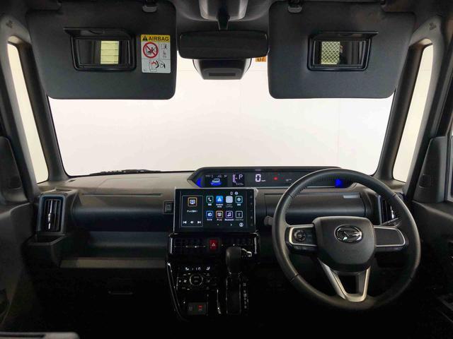 タントカスタムＲＳ２ＷＤ　ターボ　シートヒーター　両側電動スライドドア　アイドリングストップ　プッシュスタート　スマートキー　衝突被害軽減システム　横滑り防止機能　オートライト　オートエアコン　ＡＢＳ（長野県）の中古車
