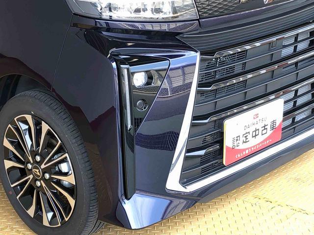 タントカスタムＲＳ２ＷＤ　ターボ　シートヒーター　両側電動スライドドア　アイドリングストップ　プッシュスタート　スマートキー　衝突被害軽減システム　横滑り防止機能　オートライト　オートエアコン　ＡＢＳ（長野県）の中古車