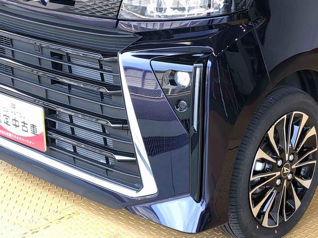 タントカスタムＲＳ２ＷＤ　ターボ　シートヒーター　両側電動スライドドア　アイドリングストップ　プッシュスタート　スマートキー　衝突被害軽減システム　横滑り防止機能　オートライト　オートエアコン　ＡＢＳ（長野県）の中古車