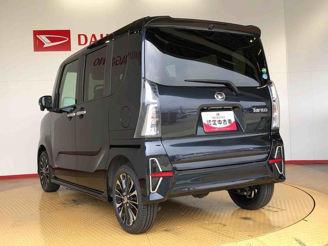 タントカスタムＲＳ４ＷＤ　ターボ　シートヒーター　両側電動スライドドア　アイドリングストップ　プッシュスタート　スマートキー　衝突被害軽減システム　横滑り防止機能　オートライト　オートエアコン　ＡＢＳ（長野県）の中古車