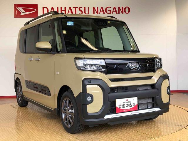 タントファンクロス２ＷＤ　シートヒーター　両側電動スライドドア　アイドリングストップ　プッシュスタート　スマートキー　衝突被害軽減システム　横滑り防止機能　オートライト　オートエアコン　ＡＢＳ（長野県）の中古車