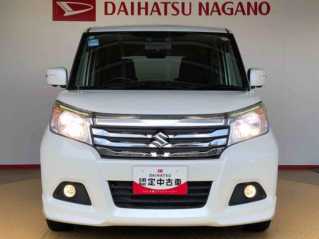 ソリオハイブリッドＭＺ４ＷＤ　シートヒーター　両側電動スライドドア　アイドリングストップ　プッシュスタート　スマートキー　衝突被害軽減システム　横滑り防止機能　オートライト　オートエアコン　ＡＢＳ（長野県）の中古車